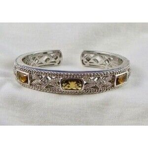 Judith Ripka cuff bracelet